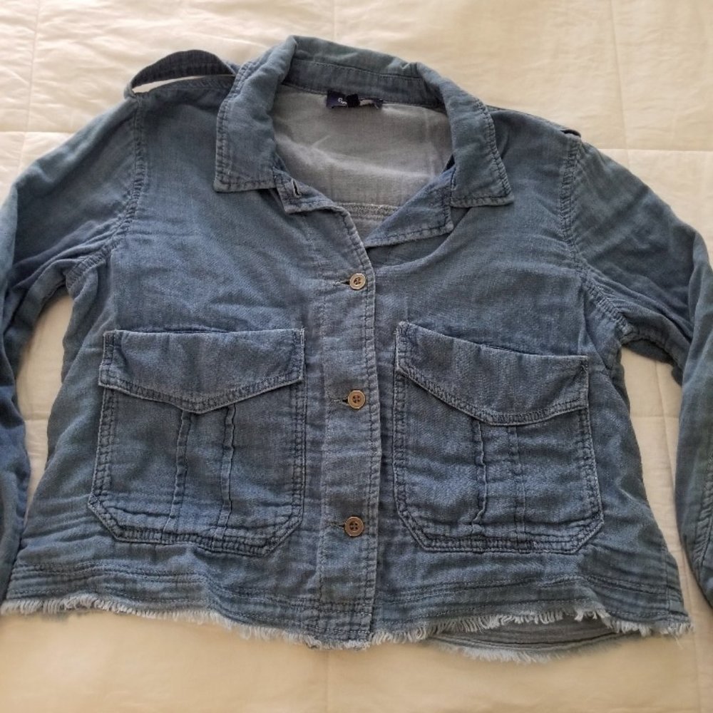 Splendid Indigo Jacket Size Small - image 7
